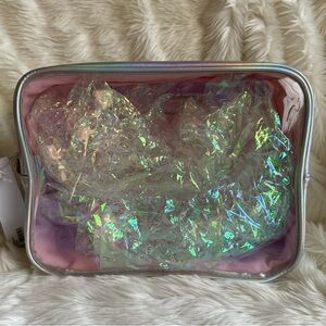 Stoney Clover Lane Clear Front Large Pouch in Shimmer